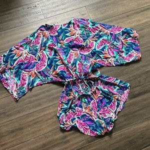 Lulu’s tropical romper
